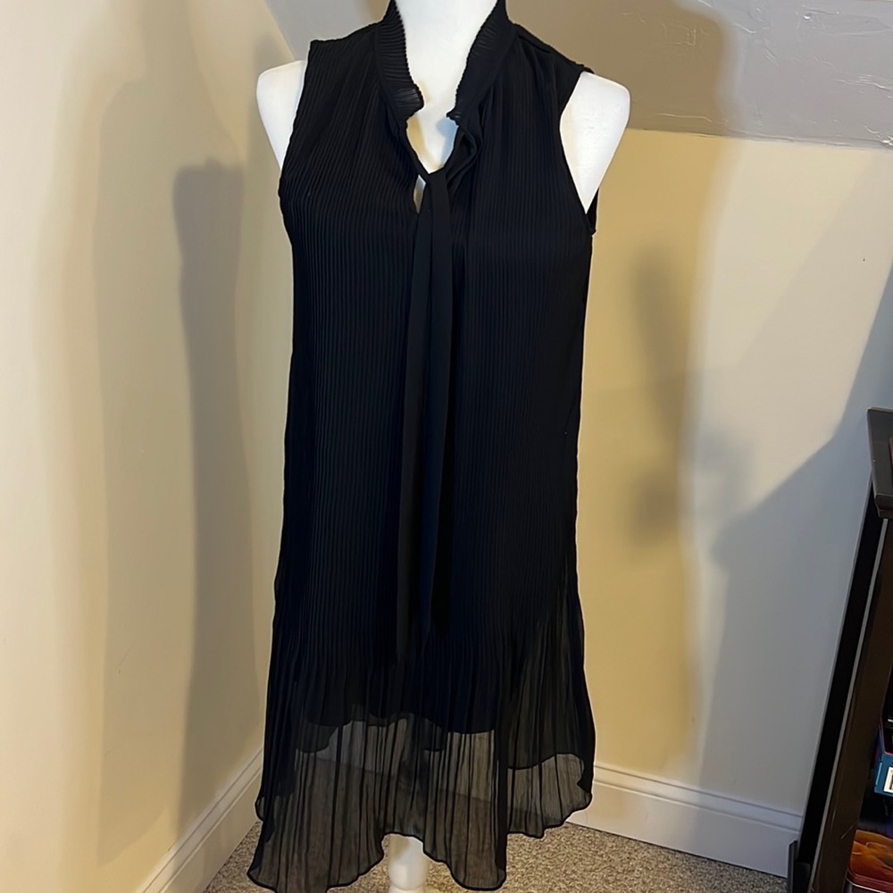 NWT Stylish DKNY sheer shift dress
